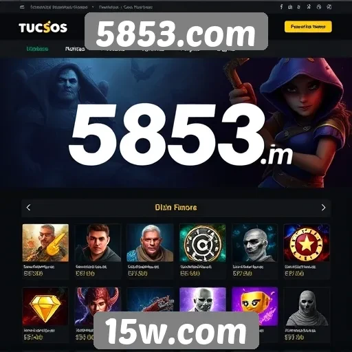 Jogadores destacam a interface amigável do site 5853.com