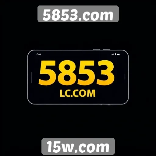 Plataforma 5853.com atrai jogadores com design responsivo